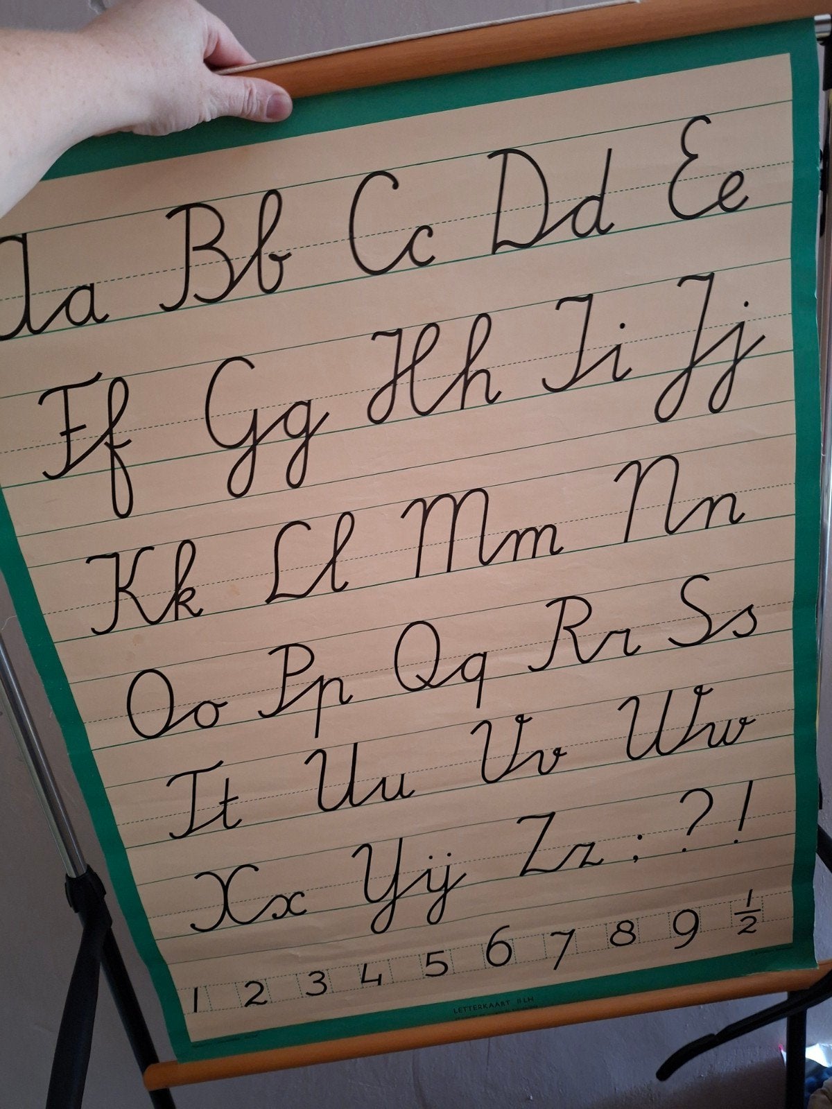 oude Nederlandse school-letterkaart van Tazelaar-Matthijsse-, Antiek en Kunst, Ophalen of Verzenden, Overige thema's