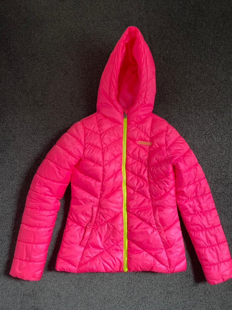 Roze Vingino jas maat 140 zgan, Ophalen of Verzenden, Zo goed als nieuw, Meisje, Jas