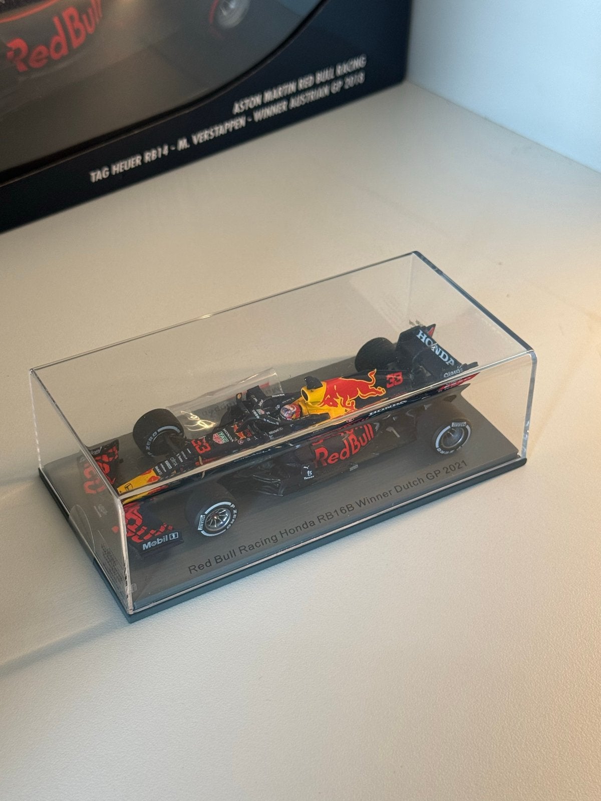Spark 1/43 Max Verstappen RB16B winnaar Dutch GP 2021, Ophalen of Verzenden, Zo goed als nieuw, Auto, Overige merken