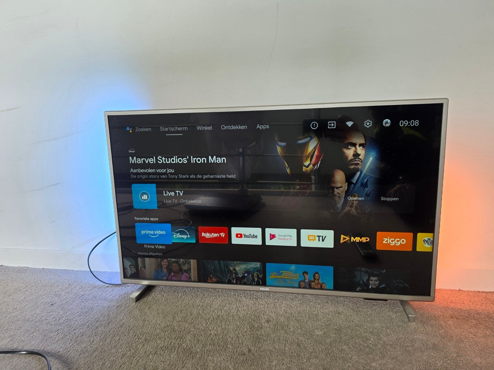 Philips 32PFS6906/12 32 inch Ambilight TV zo goed als nieuw, Audio, Tv en Foto, Televisies, Ophalen, Philips, LED, 80 tot 100 cm
