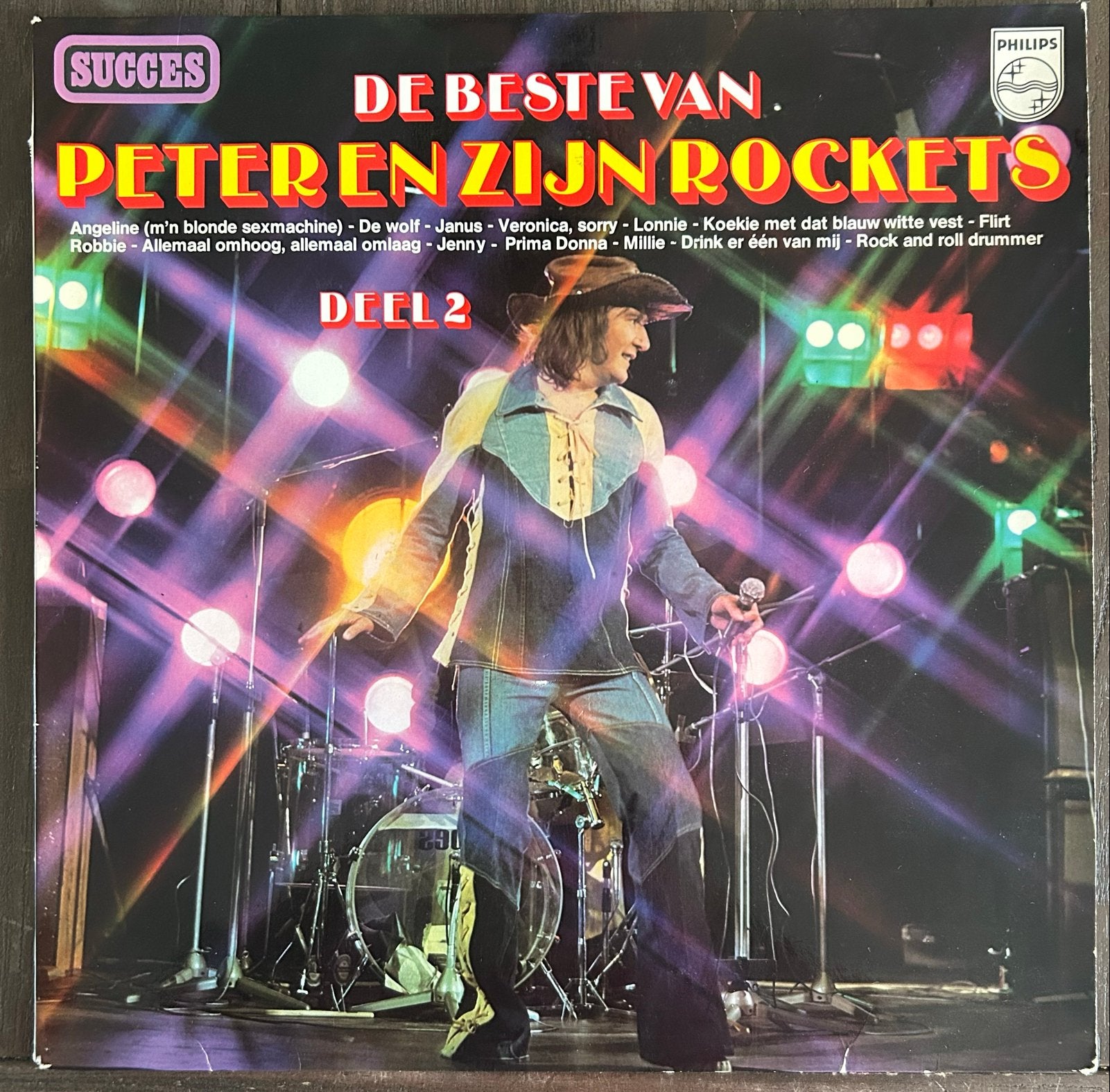 De Beste Van Peter En Zijn Rockets - Deel 2 LP (1973), LP, Gebruikt, Ophalen of Verzenden, Complilatie