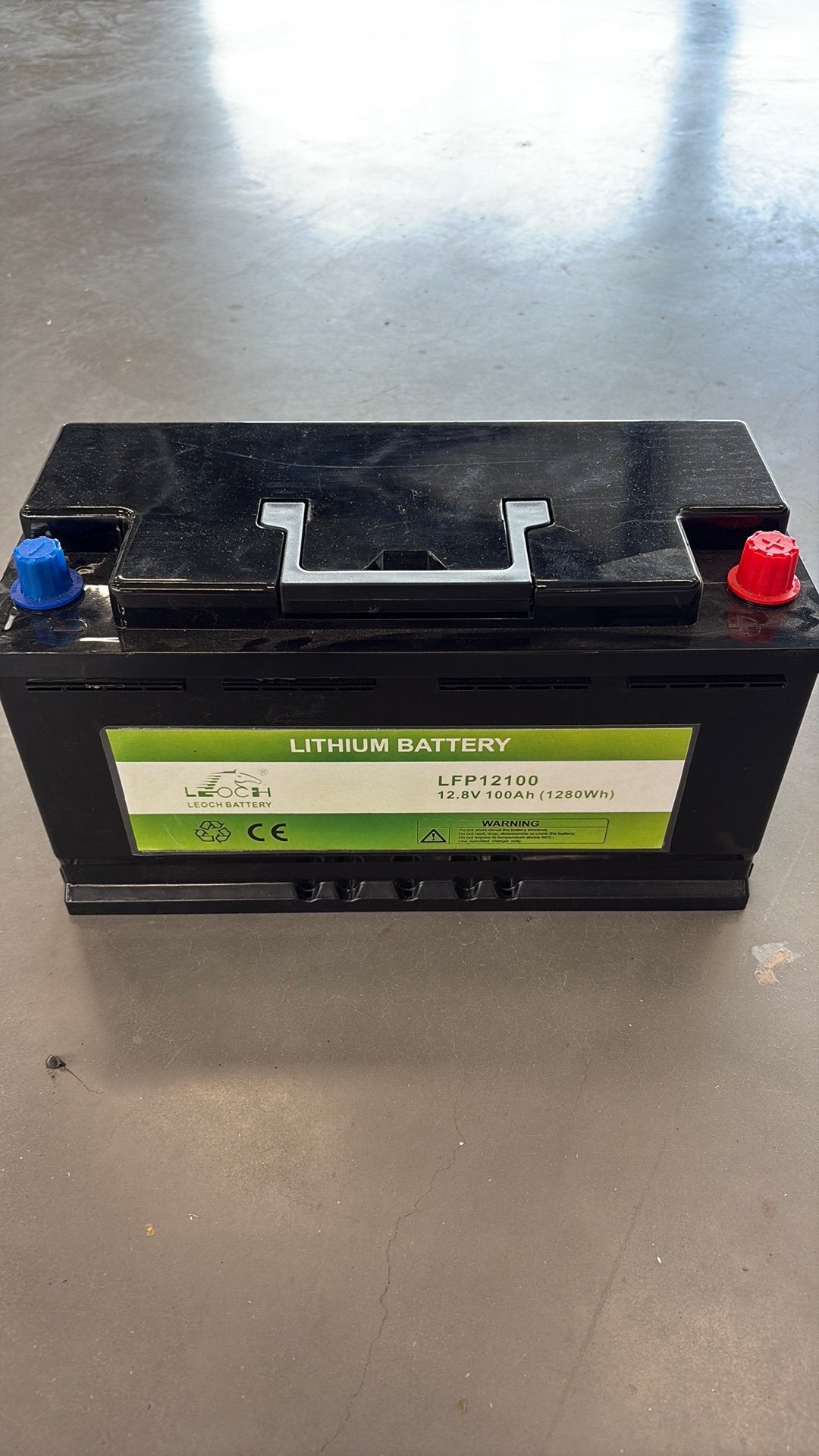Lithium accu 12 volt 100ah nieuw!, Ophalen of Verzenden, Nieuw