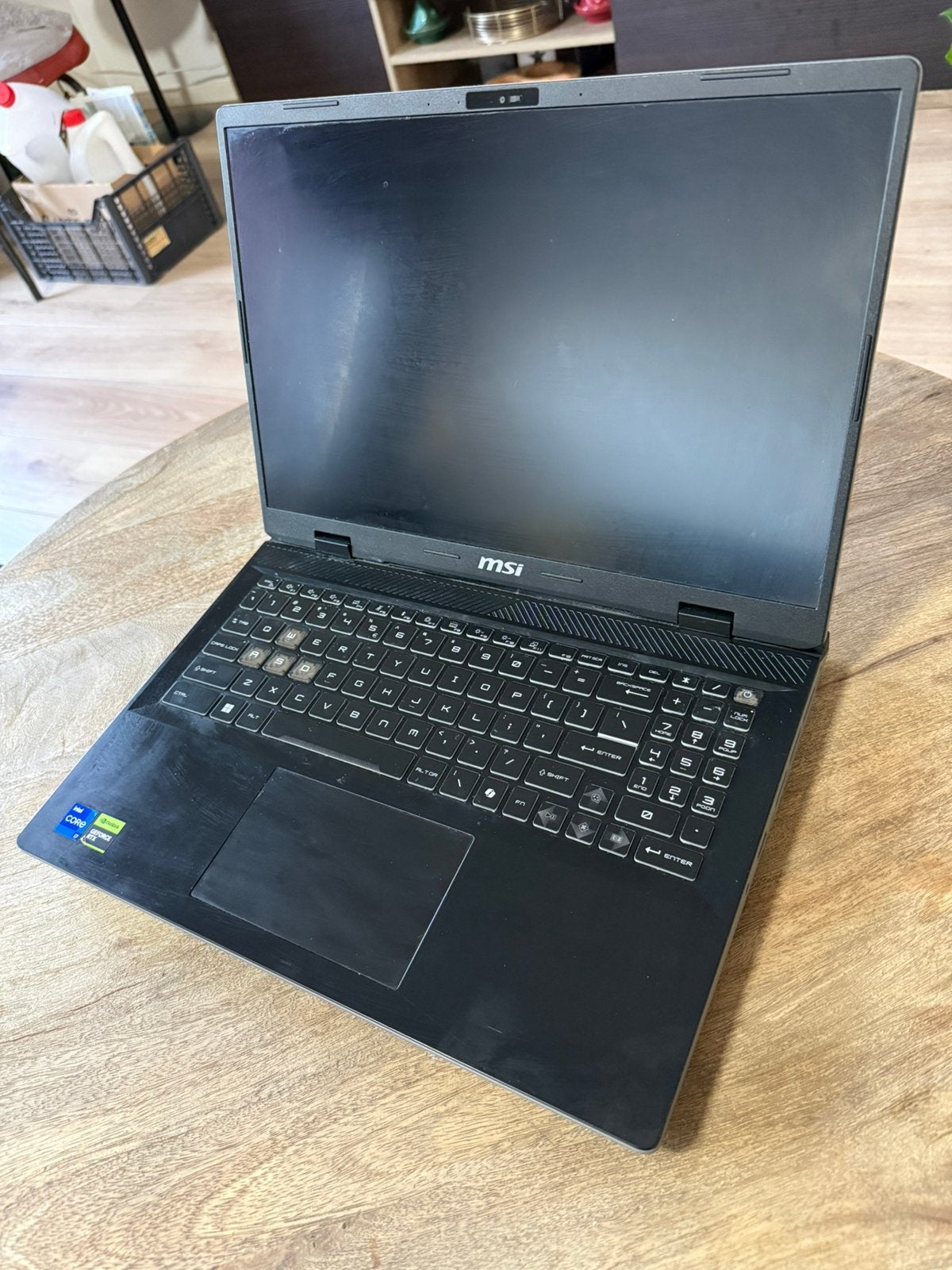 MSI Sword HX, Computers en Software, Windows Laptops, Met videokaart, 2 tot 3 Ghz, Qwerty, Ophalen of Verzenden