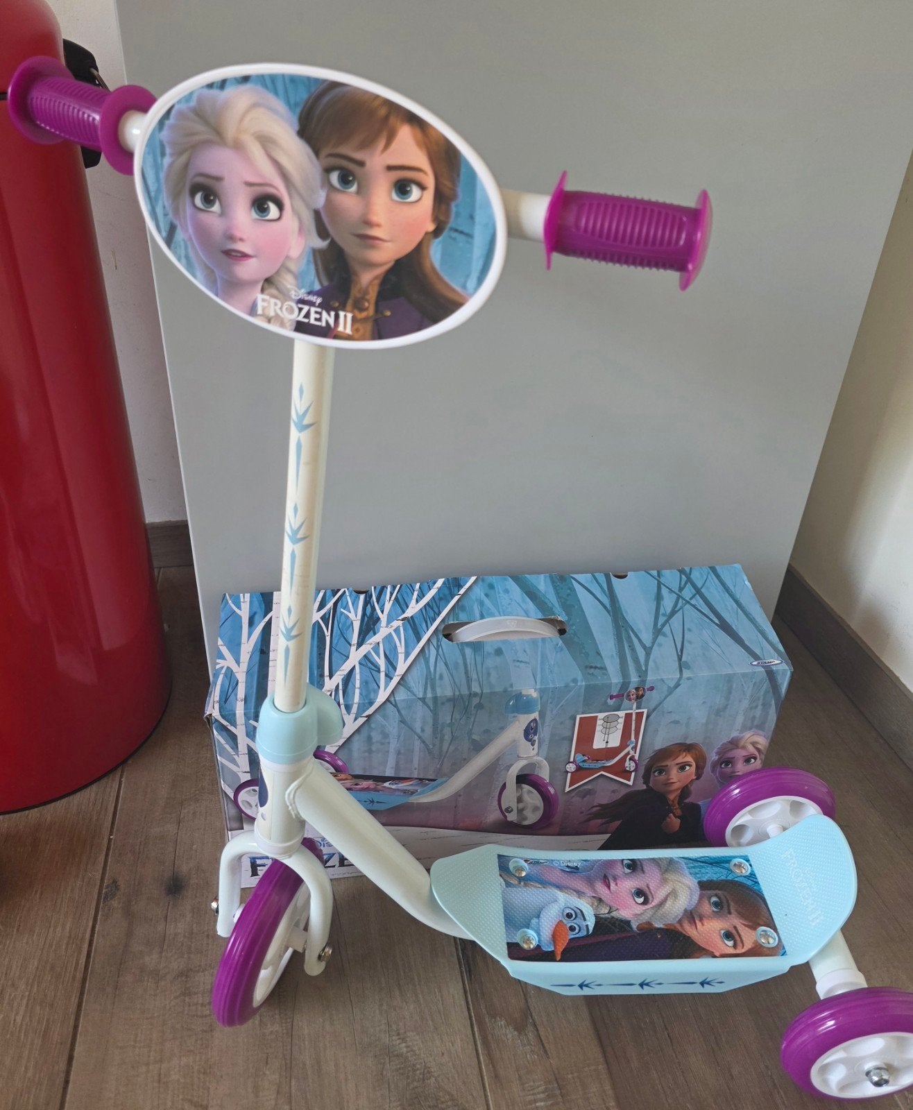 Disney Frozen II Step voor Kinderen - Zo goed als nieuw, Ophalen of Verzenden, Zo goed als nieuw, Gewone step, Disney Frozen
