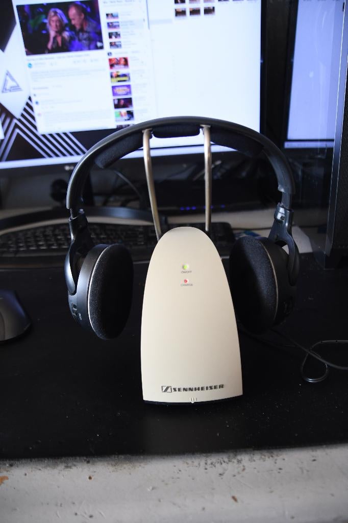 Sennheiser TR120 koptelefoon, Ophalen, Gebruikt, Sennheiser, Op oor (supra aural)