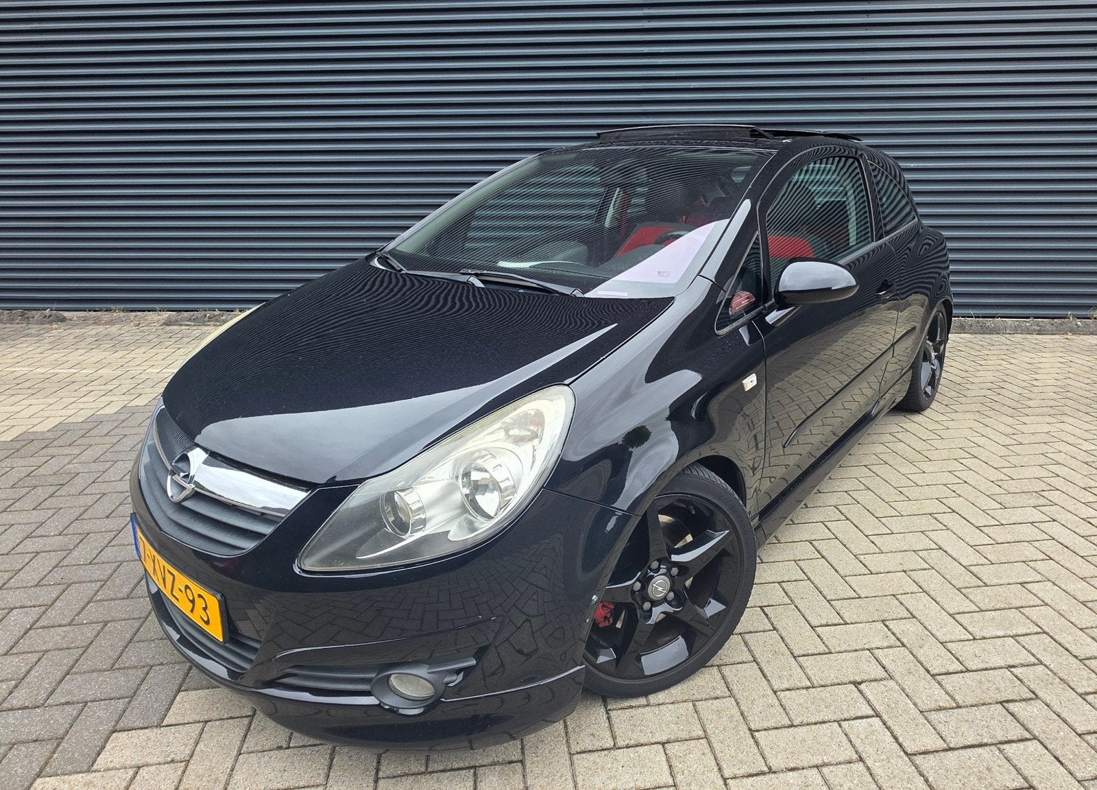 Opel Corsa 1.6 16v GSI  | Pano | 2008 | APK 06-27 | 200PK, Stof, Zwart, Zwart, Bedrijf
