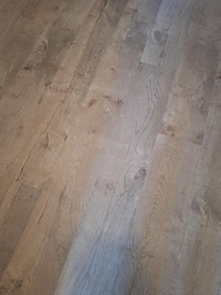 Vinyl Virginia Grijs Eiken 1.75x2.00, Ophalen, Nieuw, Eiken, Minder dan 10 m²