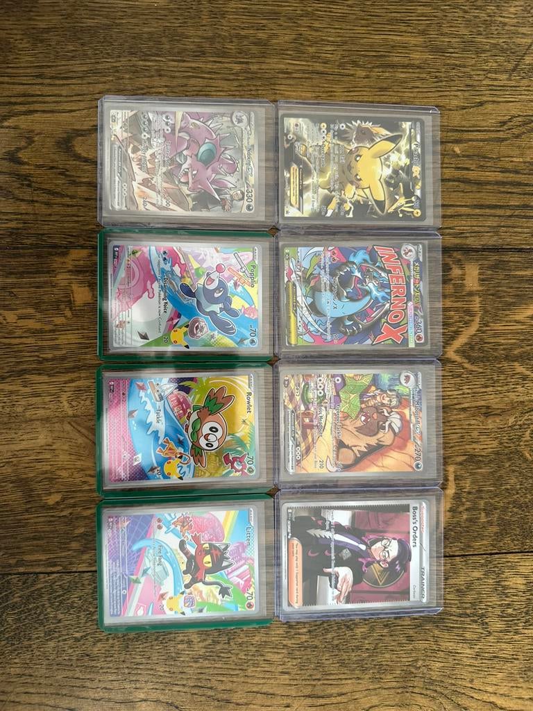 Mega zeldzame pokémon kaarten, Ophalen of Verzenden, Zo goed als nieuw