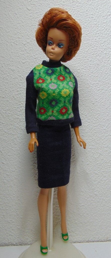 vintage Bubblecut Barbie pop Titian, Verzamelen, Ophalen of Verzenden, Gebruikt, Pop