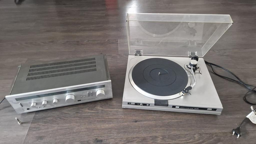 Sansui Amplifier A-5 en platenspeler FR-D25, Ophalen, Gebruikt, Overige merken