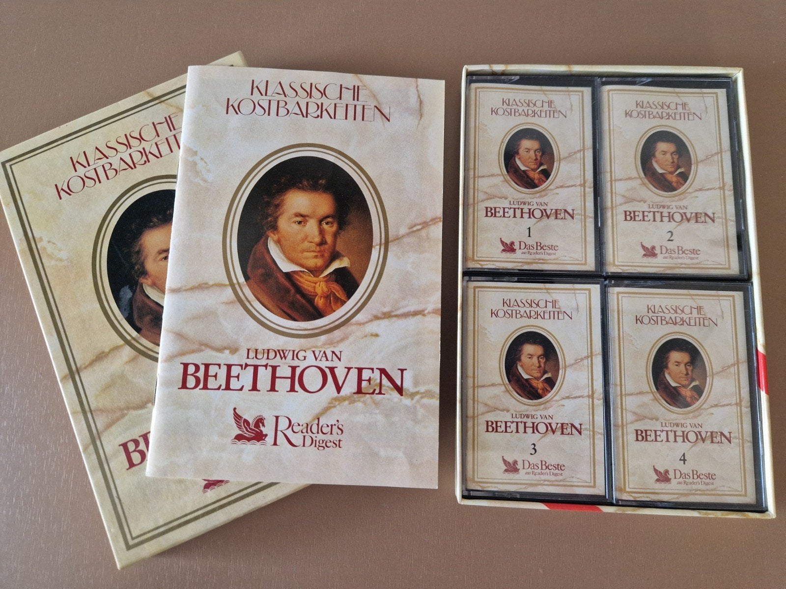 5 klassieke Muziek Cassette Collectie:, Cd's en Dvd's, Boxset, Mozart, Ophalen of Verzenden, Zo goed als nieuw