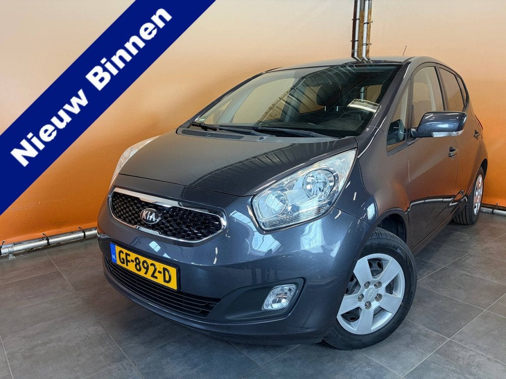 Kia Venga 1.4 CVVT X-ecutive apk 6/27 | clima | cruise contr, Auto's, Kia, Voorwielaandrijving, Euro 5, Stof, Gebruikt