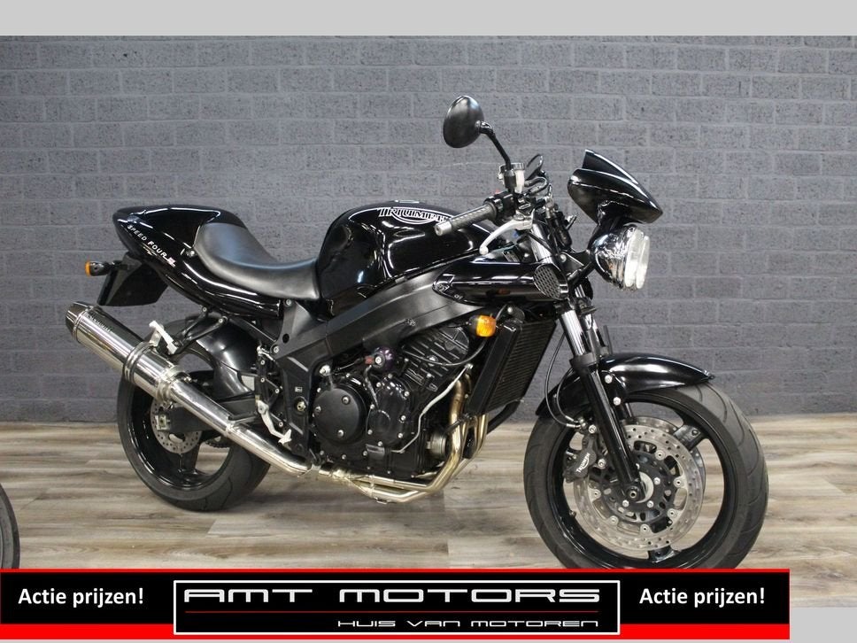 TRIUMPH SPEED FOUR (bj 2004) Uniek mooi!, Motoren, 4 cilinders, Motorrijbewijs A, Bedrijf, Onbekend