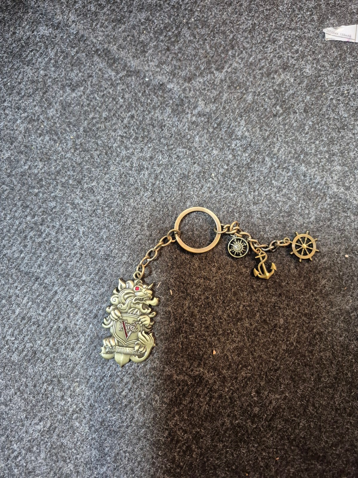 vliegende hollander sleutelhanger efteling, Verzamelen, Ophalen of Verzenden, Zo goed als nieuw, Beeldje of Poppetje