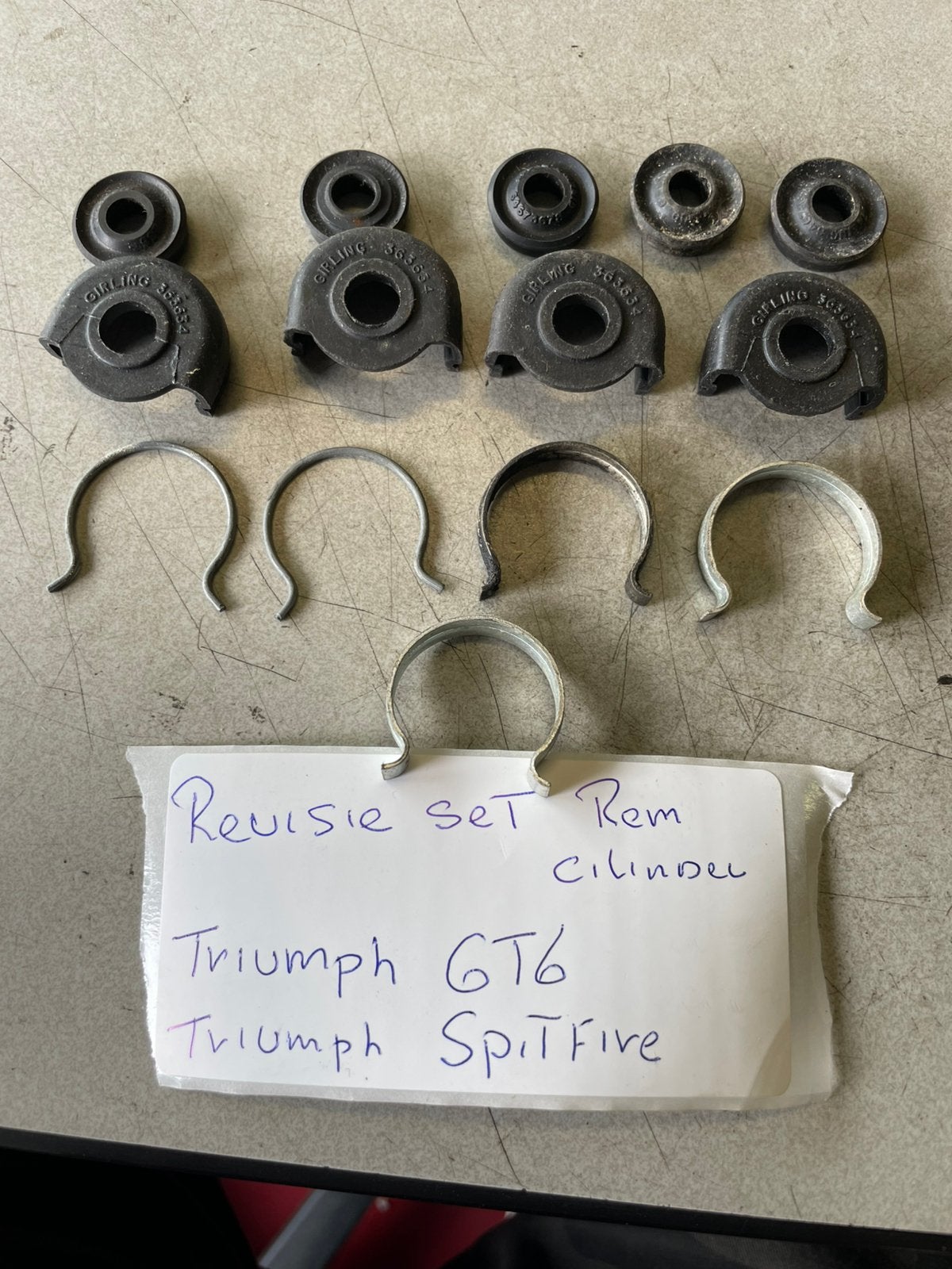 Nieuwe revisieset remcilinder Truimph GT6 Spitfire, Ophalen of Verzenden, Nieuw