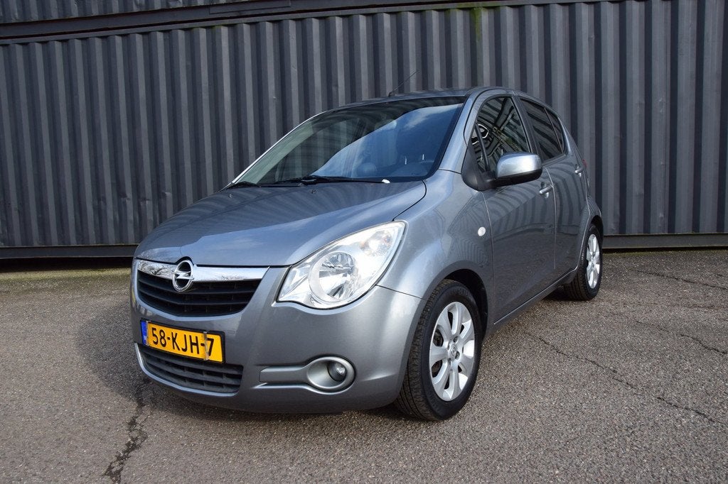 Opel Agila 1.2 Edition 5 deurs, Airco, LAGE KILOMETERSTAND, Auto's, Opel, 4 cilinders, 965 kg, Origineel Nederlands, Bedrijf