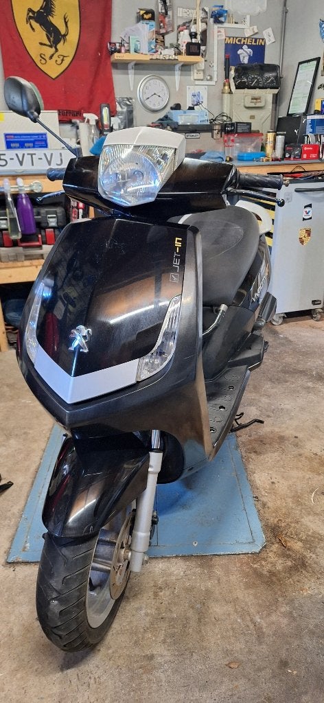 Peugeot Vivacity 4T Scooter - Start wel / blijft niet lopen!, Fietsen en Brommers, Ophalen, Gebruikt, Maximaal 45 km/u, 49 cc