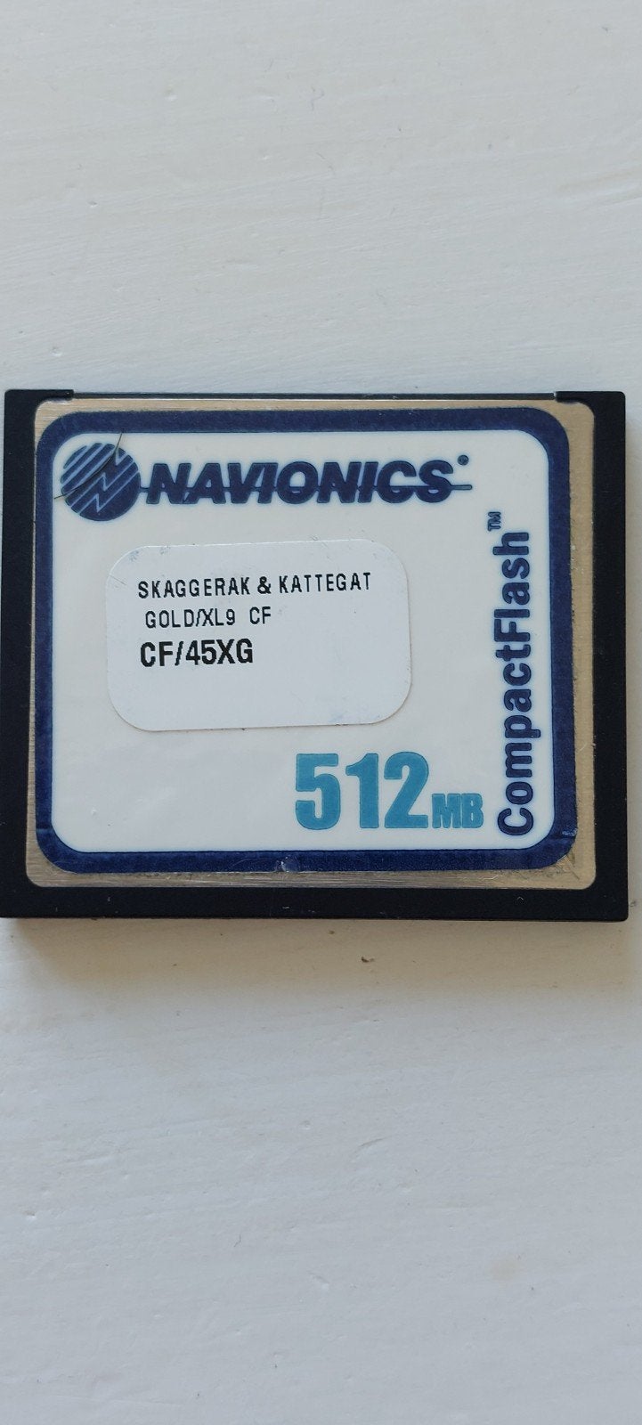 Navionics 45XG GOLD/xl9 cf (Skagerrak & kattegat)., Watersport en Boten, Ophalen of Verzenden, Kaartplotter of Fish Finder
