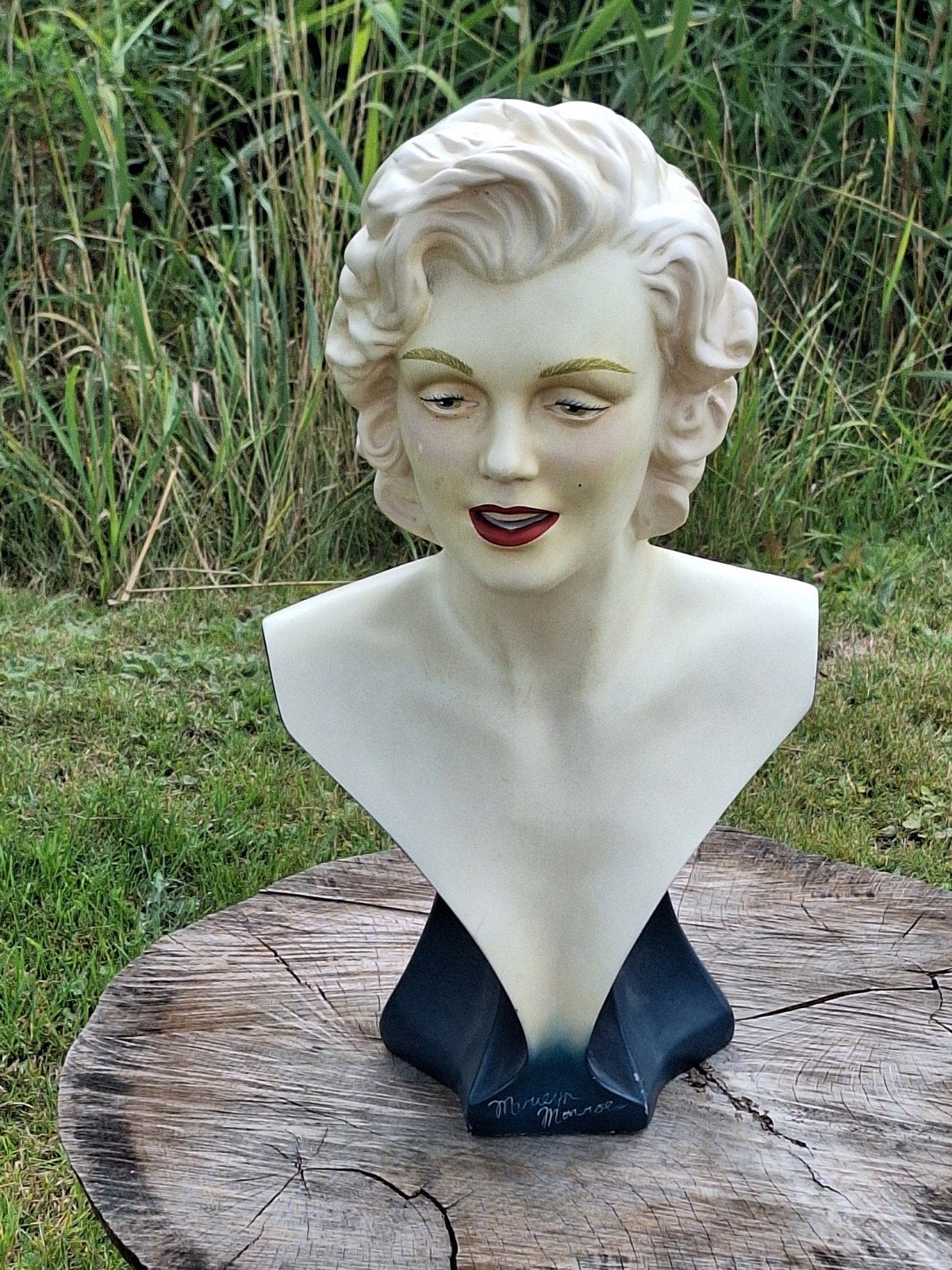 Marilyn Monroe Buste - Hollywood Icoon Decoratie, Antiek en Kunst, Buste, Kunststof, Ophalen of Verzenden, 20 - 50 cm