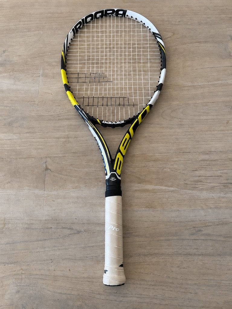 Babolat AeroPro Team Tennis Racket + Tas + Sleeve, Ophalen, Zo goed als nieuw, Racket, L3