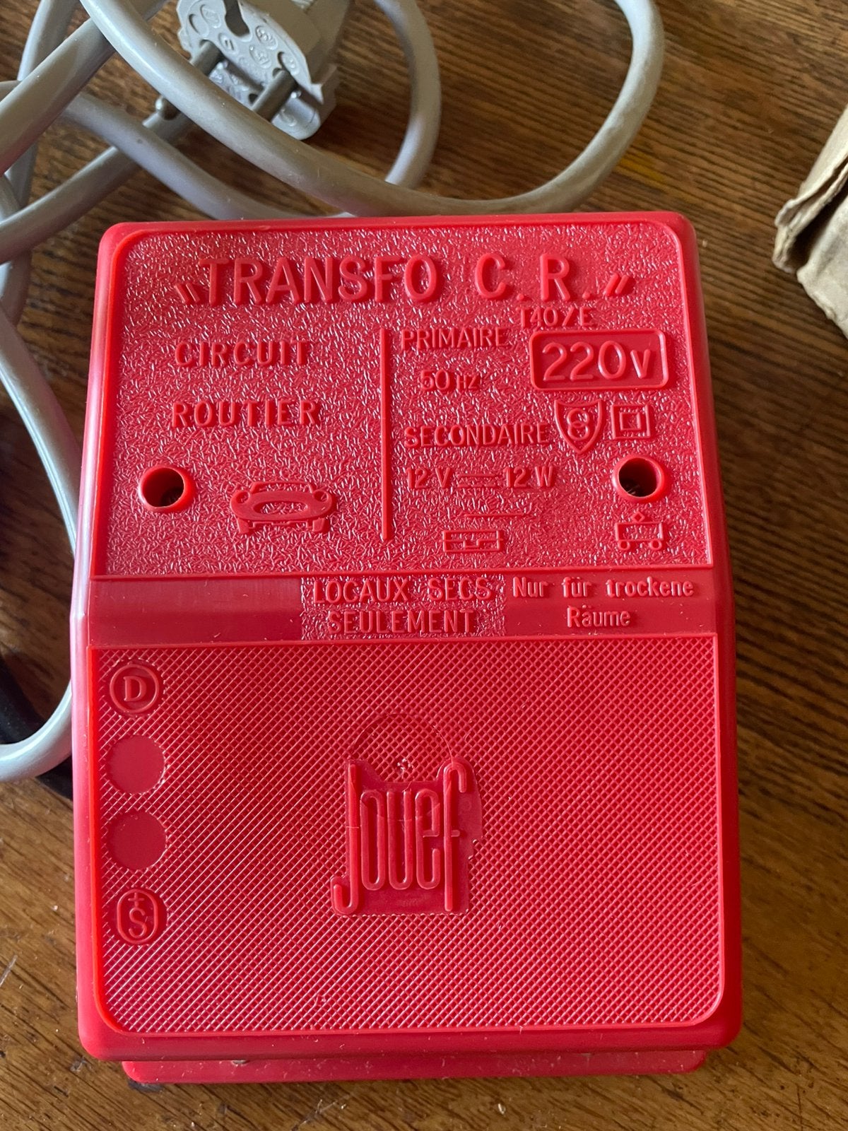 Tranformator jouef circuit routier, Ophalen, Auto's