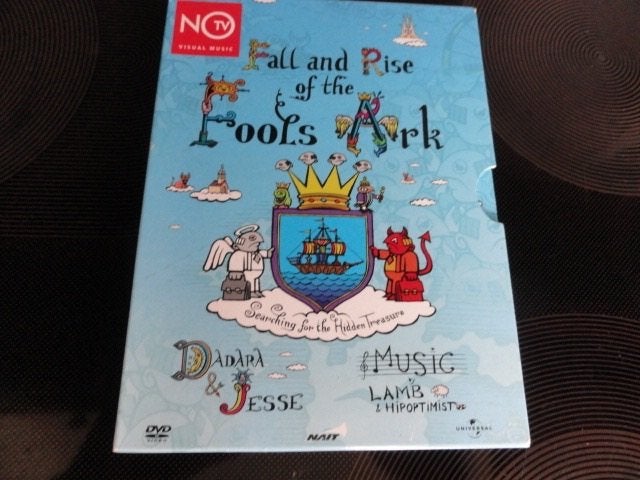 DVD Fall And Rise Of The Fools Ark - Dadara & Jesse Vs Lamb, Alle leeftijden, Verzenden, Zo goed als nieuw, Europees