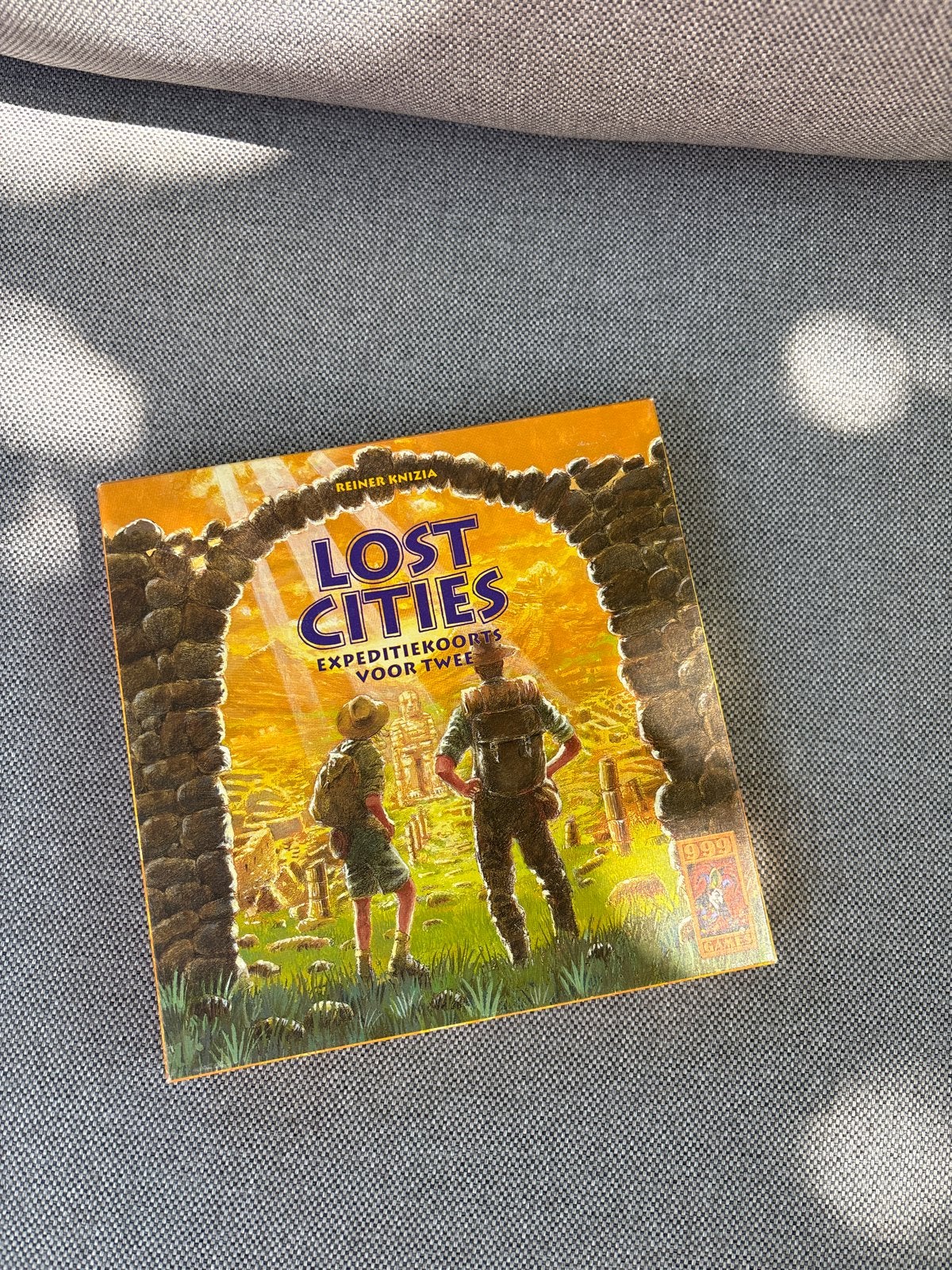 Lost Cities: Expeditiekaarten voor twee - Reiner Knizia, Een of twee spelers, Ophalen of Verzenden, Zo goed als nieuw