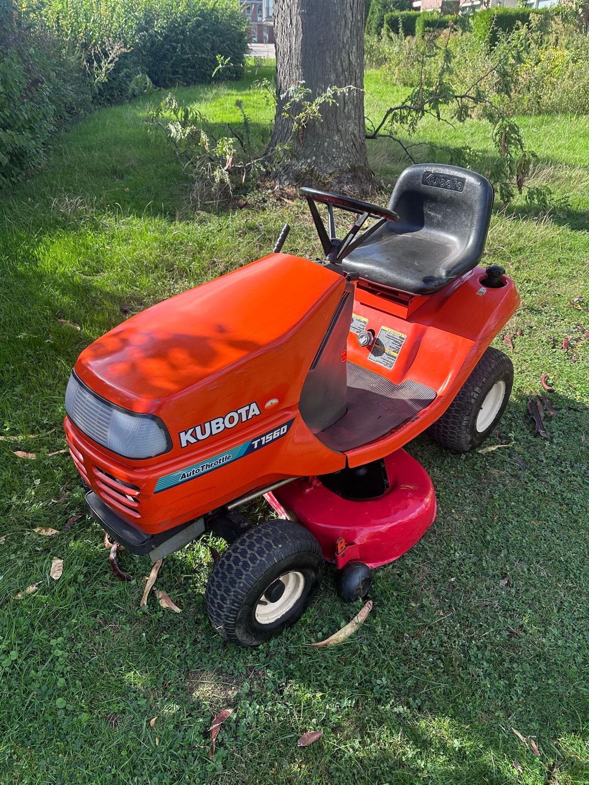 Kubota T1560 Zitmaaier - Krachtige 14 PK Kubota Motor, Ophalen, Gebruikt, Elektrische starter, 90 tot 120 cm