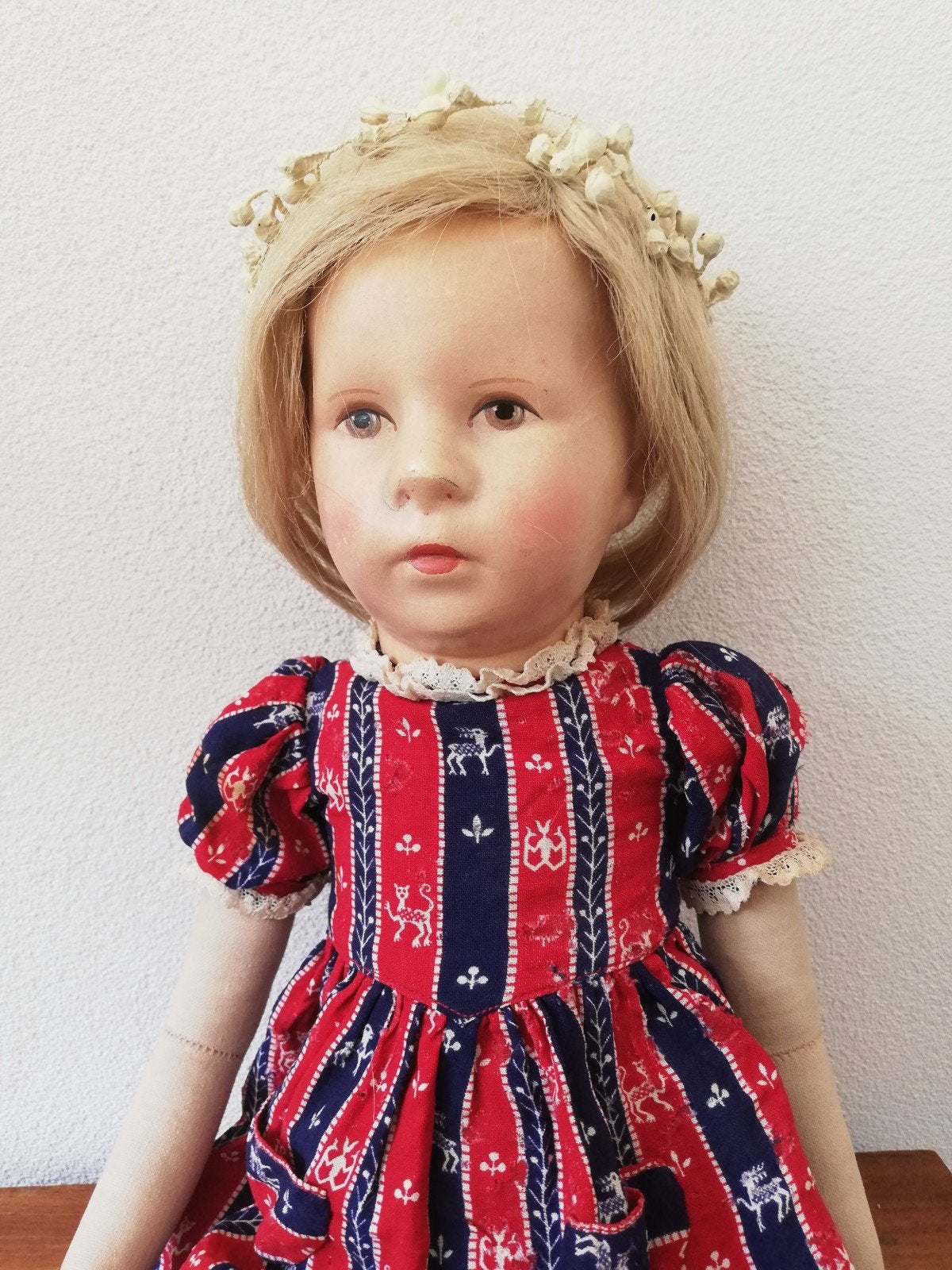 Antieke Käthe Kruse pop 50cm, Antiek en Kunst, Antiek | Speelgoed, Ophalen of Verzenden