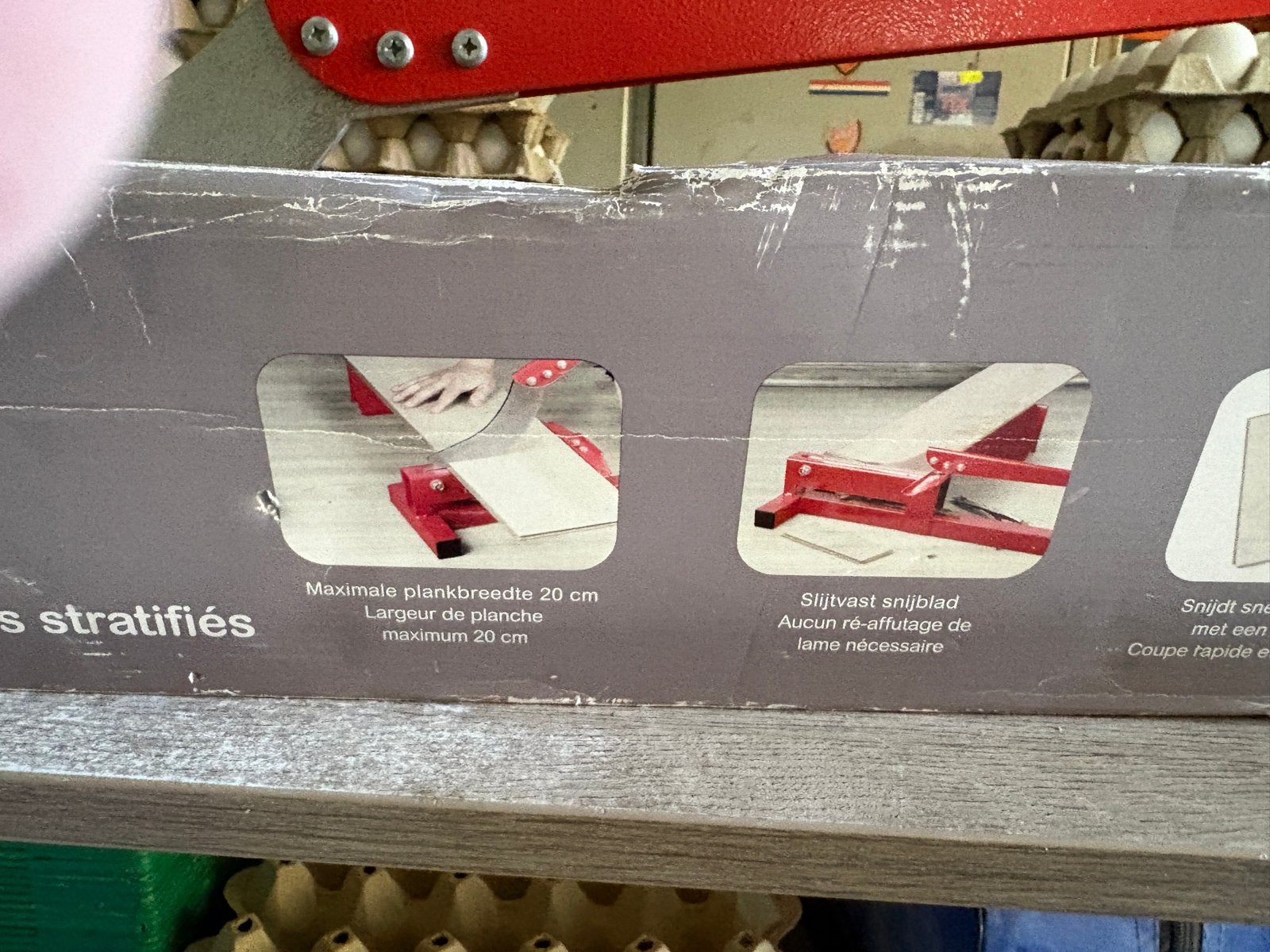 Sencys laminaatsnijder - Maximale plankbreedte 20 cm, Ophalen, Gebruikt, Snijgereedschap, Overige merken