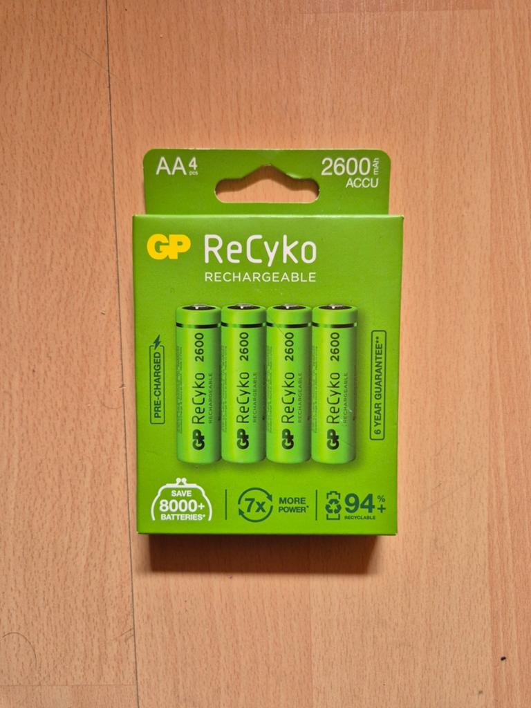 GP BATTERIES AA battery NiMH 2600 mAh ReCyko 1.2V 4 pieces B, Ophalen of Verzenden