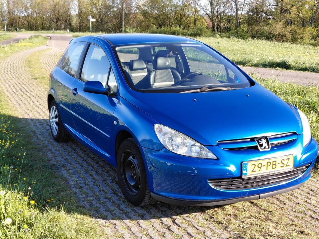 Peugeot 307 1.6 16V Griffe 3DR 2004 Blauw, Auto's, Peugeot, Particulier, ABS, Airbags, Airconditioning, Boordcomputer, Centrale vergrendeling