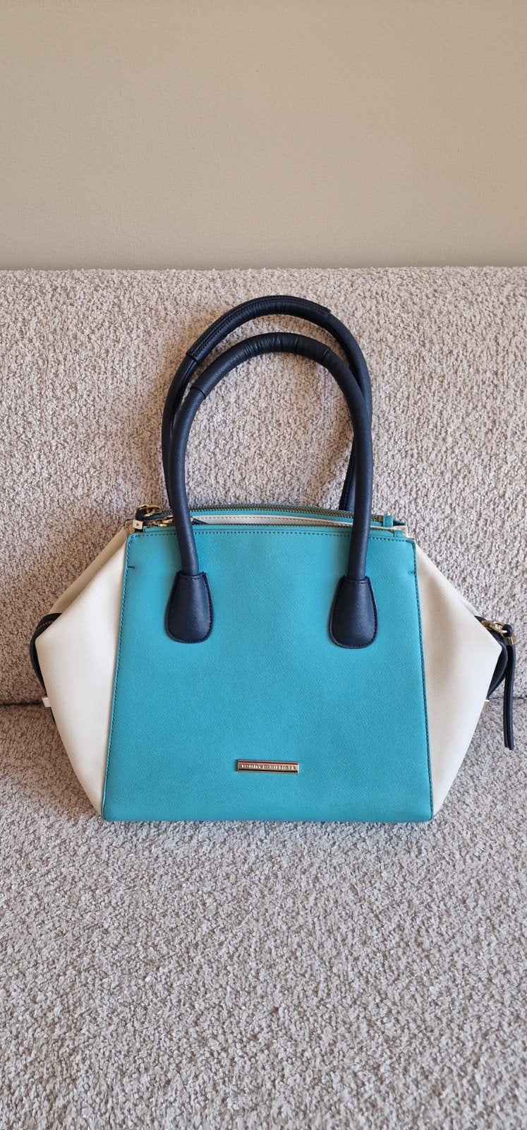 Tommy Hilfiger Handtas - Stijlvol en Ruim, Ophalen of Verzenden, Gebruikt, Blauw, Handtas
