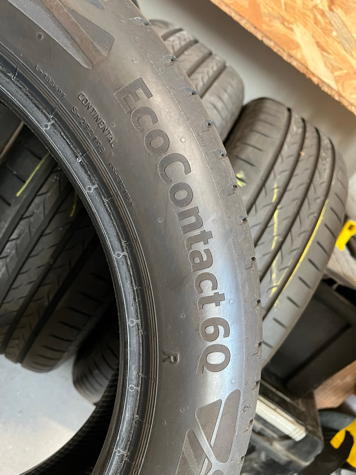 Continental EcoContact 6 Q 195/55 R18 93H XL zomerbanden, 18 inch, Gebruikt, Ophalen of Verzenden, Band(en)