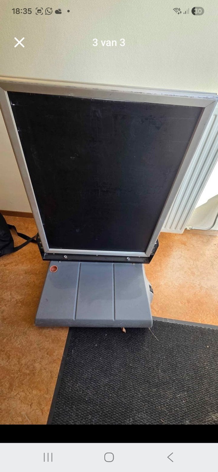stoepbord, Ophalen, Gebruikt, Overige typen, 200 kg of meer