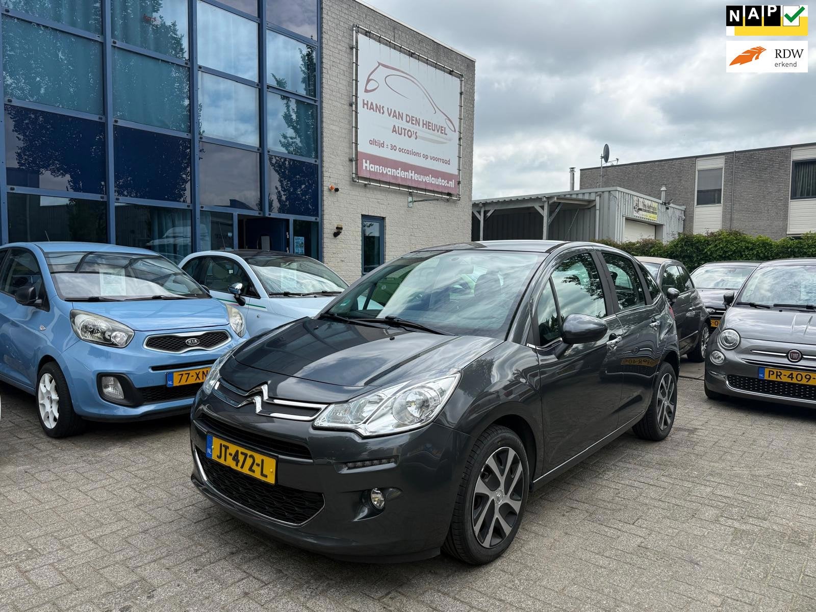 Citroen C3 1.2 PureTech Selection 5-drs, Clima, APK 07/27, Voorwielaandrijving, Stof, Gebruikt, 1199 cc