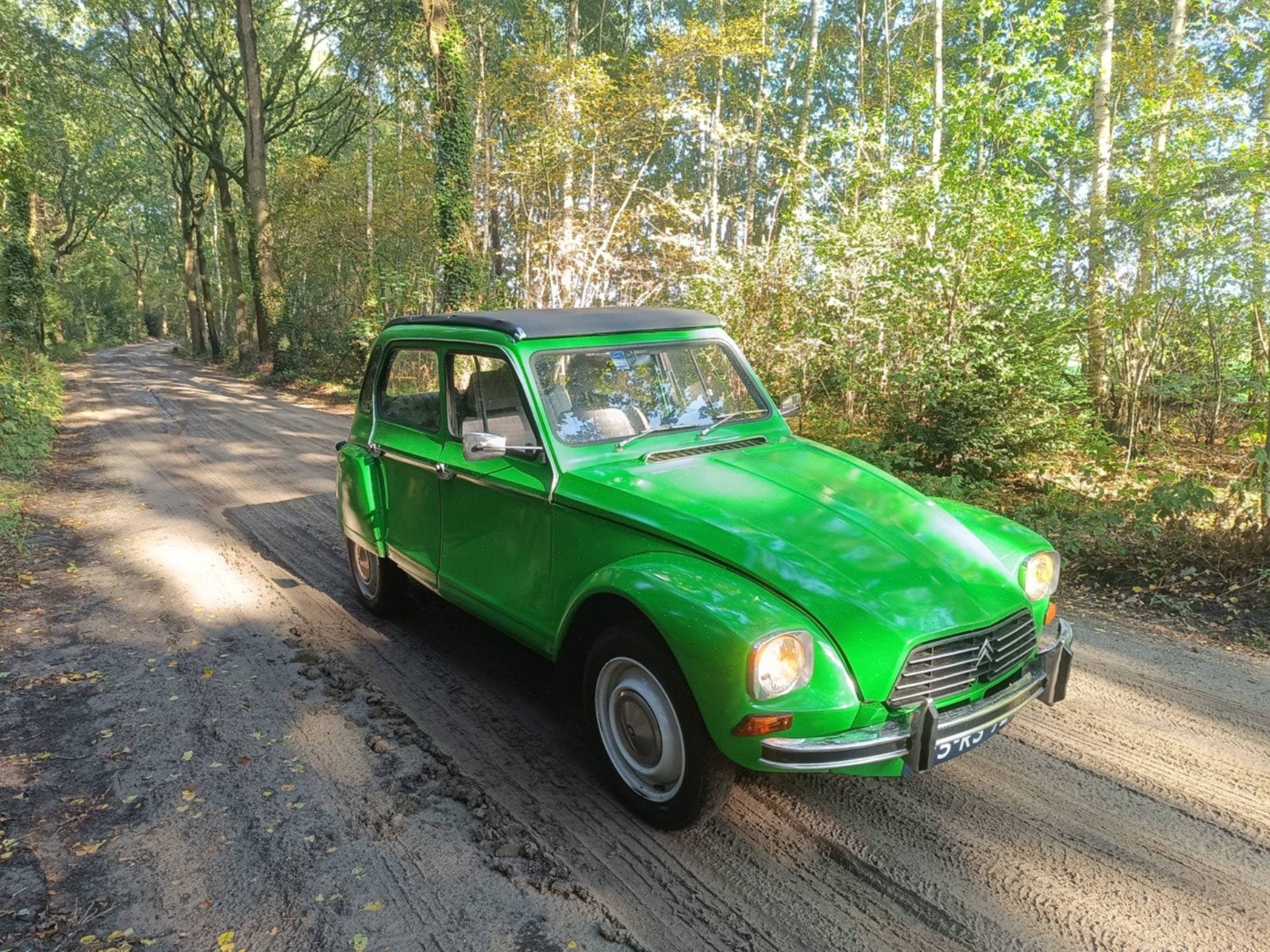 Citroën Dyane 0.6 1977 Groen, 602 cc, 567 kg, 4 stoelen, Origineel Nederlands