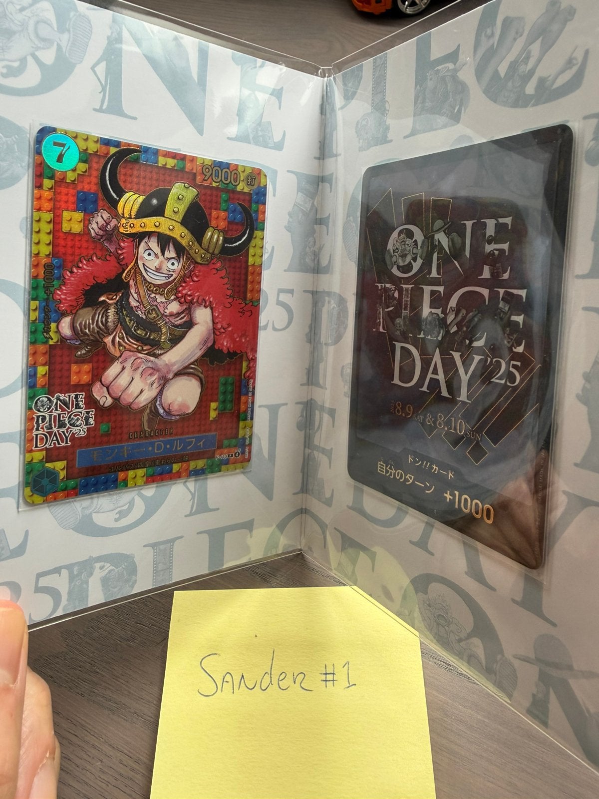 Sealed ONE PIECE DAY 2025 promo Lego Luffy - nieuw, Twee personen