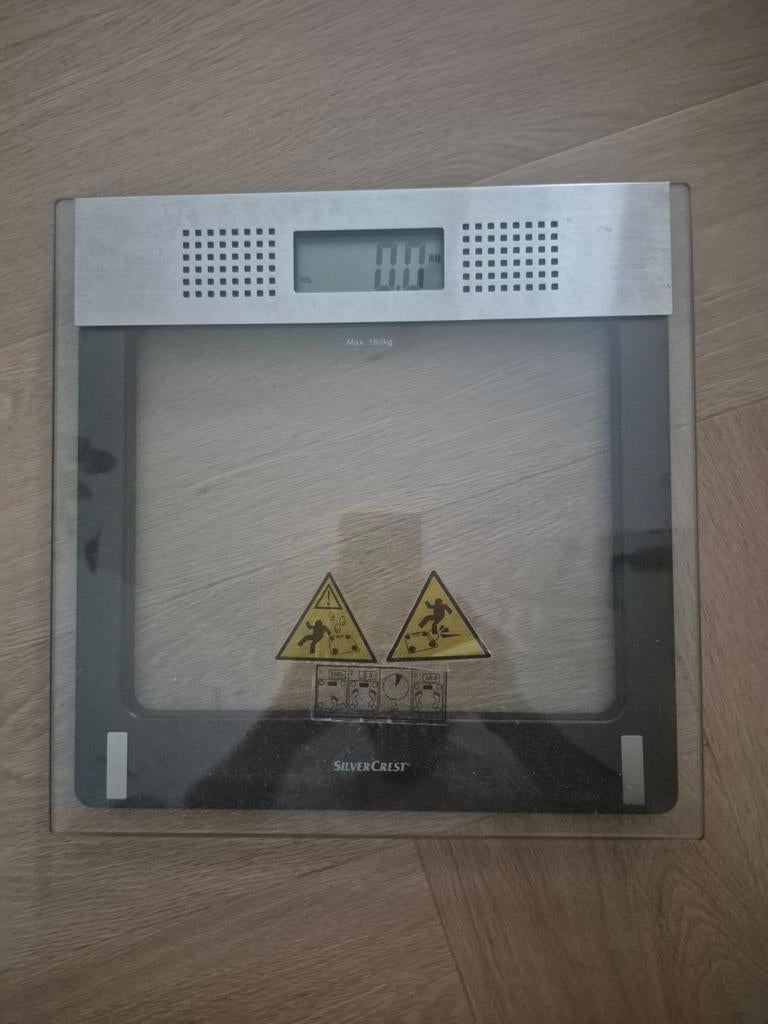 SilverCrest Personenweegschaal - Digitaal, Max 180kg, Witgoed en Apparatuur, Weegschalen, 100 kg of meer, Ophalen of Verzenden