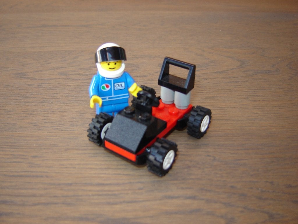 LEGO LEGOLAND GO-KART (OIL) 1760 !!!!, Lego, Ophalen of Verzenden, LEGOLAND, Complete set