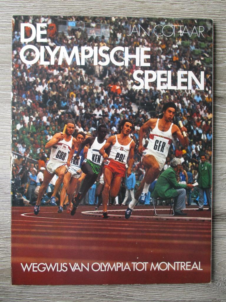 De olympische spelen wegwijs van olympia tot Montreal - Ja, Ophalen of Verzenden, Gelezen, Watersport en Hengelsport