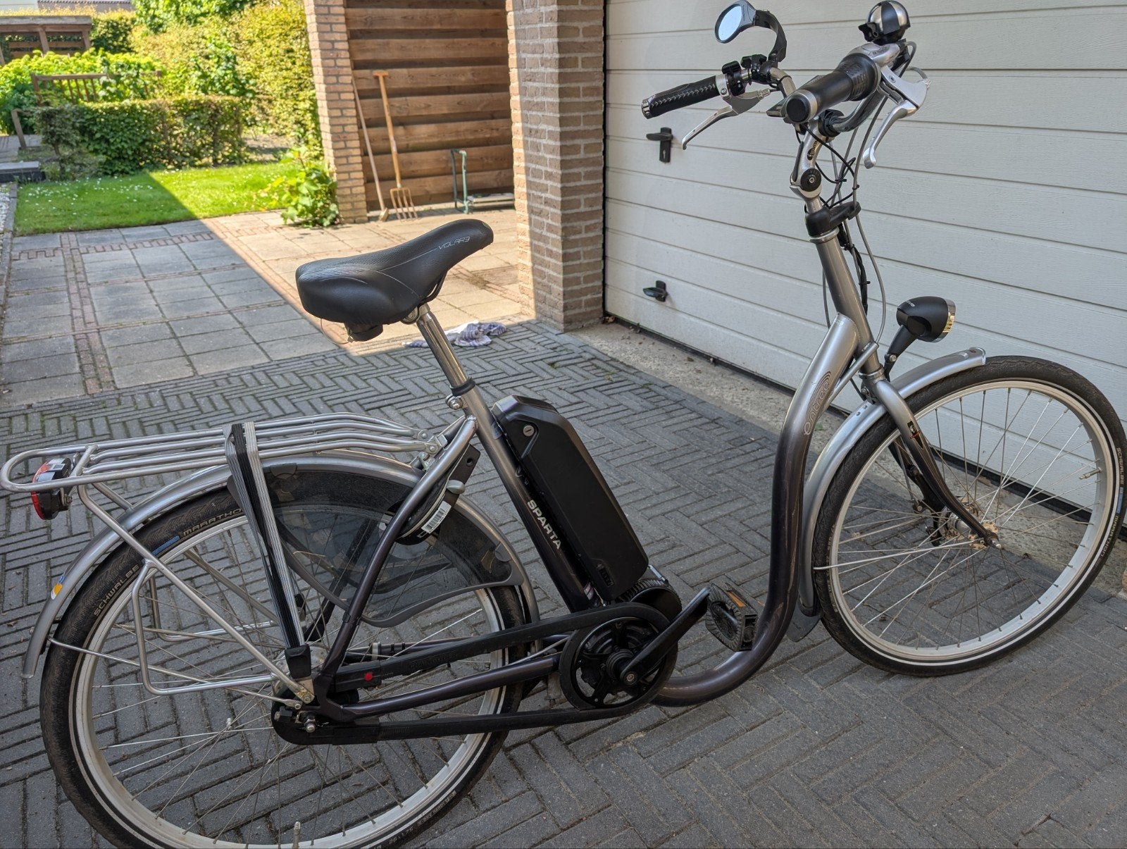 Dames ebike met lage instap, Sparta, 47 tot 51 cm, Ophalen, Zo goed als nieuw, Sparta