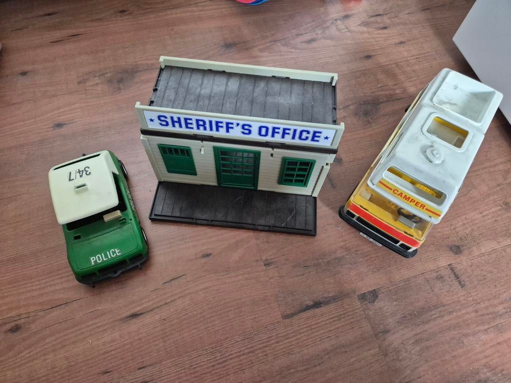 Grote Playmobil speelgoed set met voertuigen en meer, Ophalen of Verzenden, Gebruikt, Jongen of Meisje