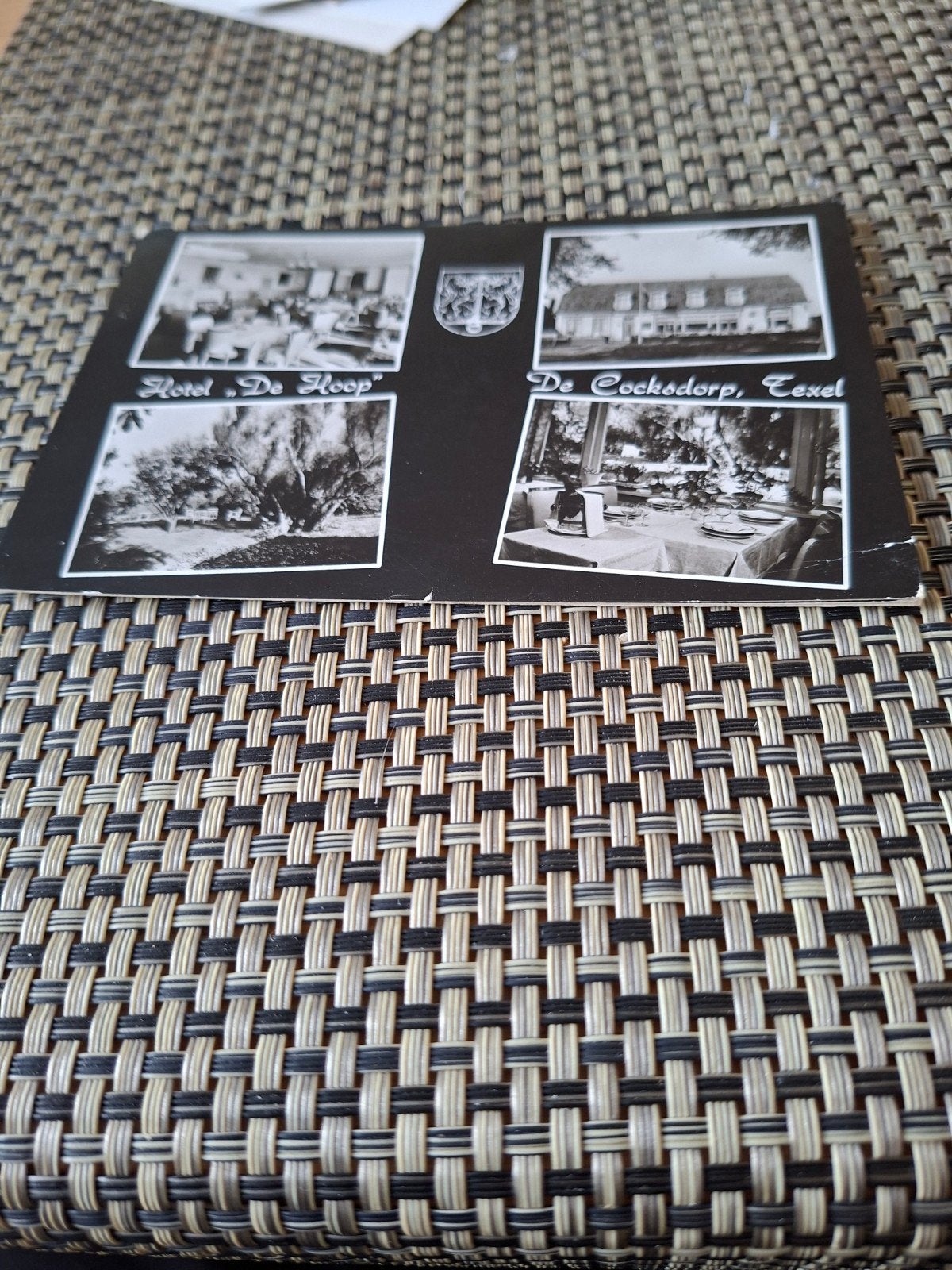 Hotel De Hoop De Cocksdorp Texel, Ophalen of Verzenden, 1940 tot 1960, Gelopen, Noord-Holland