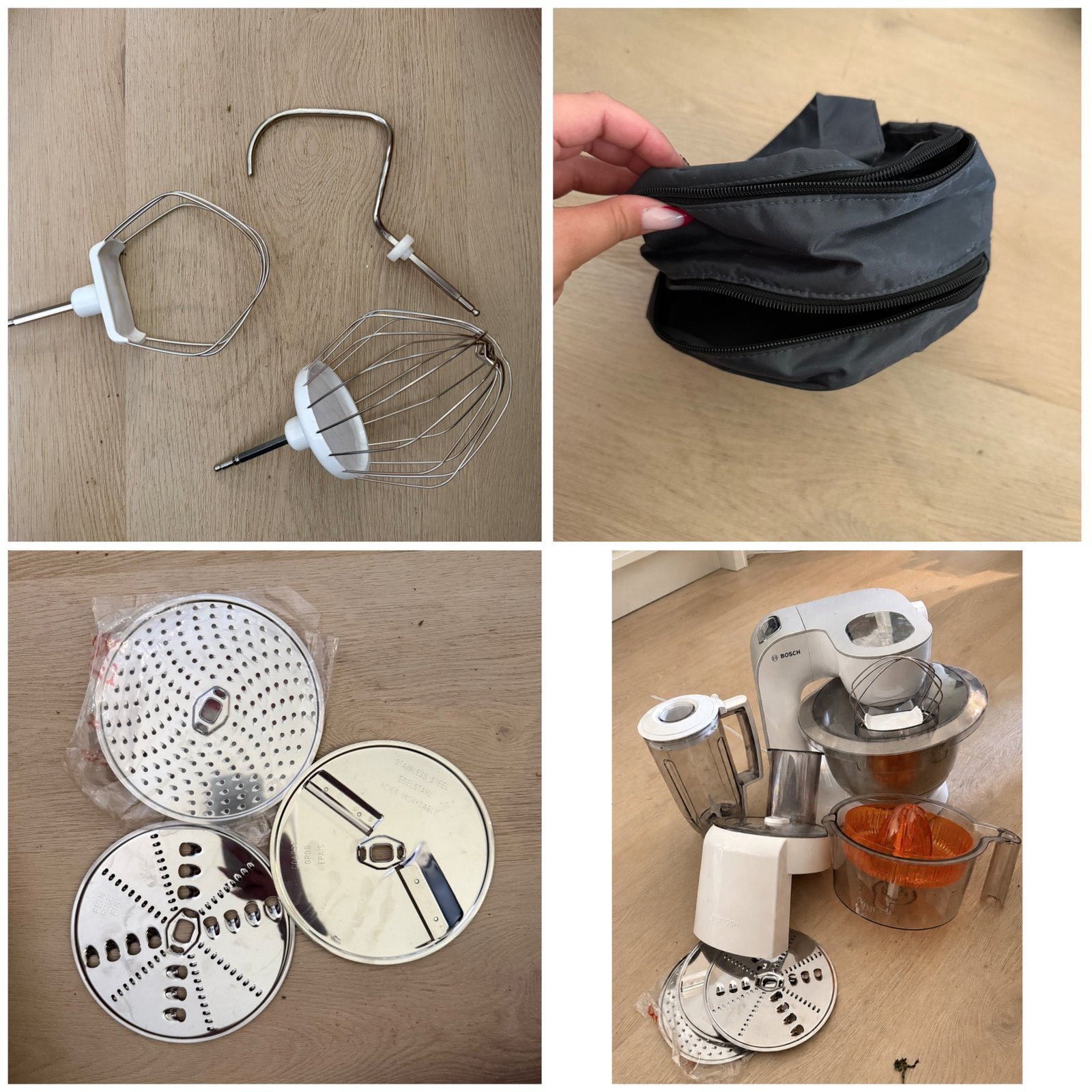 Bosch Keukenmachine. Compleet, Verzenden, Zo goed als nieuw