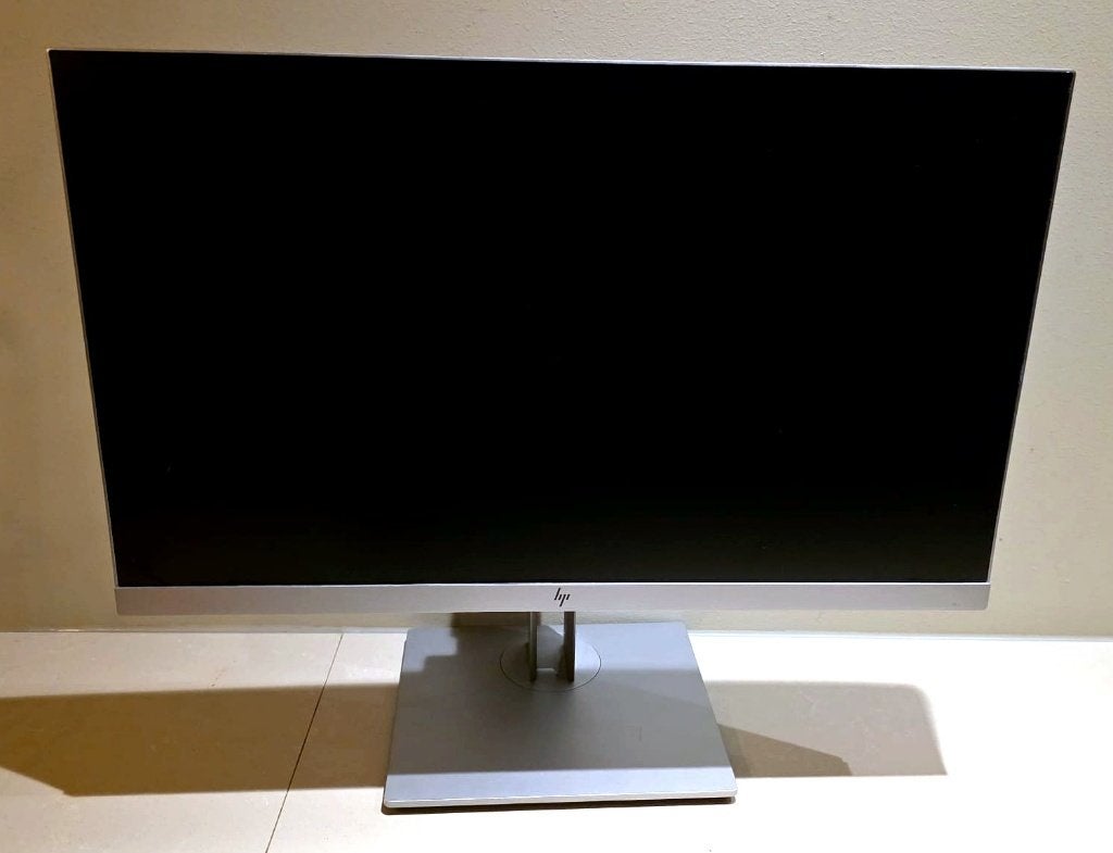 HP EliteDisplay E243 monitor, 23,8" - €49,-, Computers en Software, Monitoren, HP EliteDisplay ., IPS, DisplayPort, Full HD