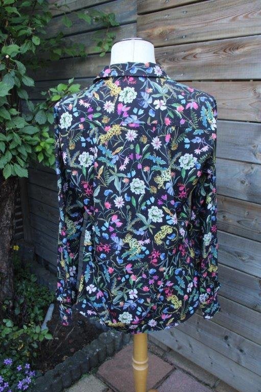 Blouse zwart/ kleur Dante 6 mt 3 (M) Vaste prijs, Zwart, Ophalen of Verzenden, Zo goed als nieuw, Maat 38/40 (M)