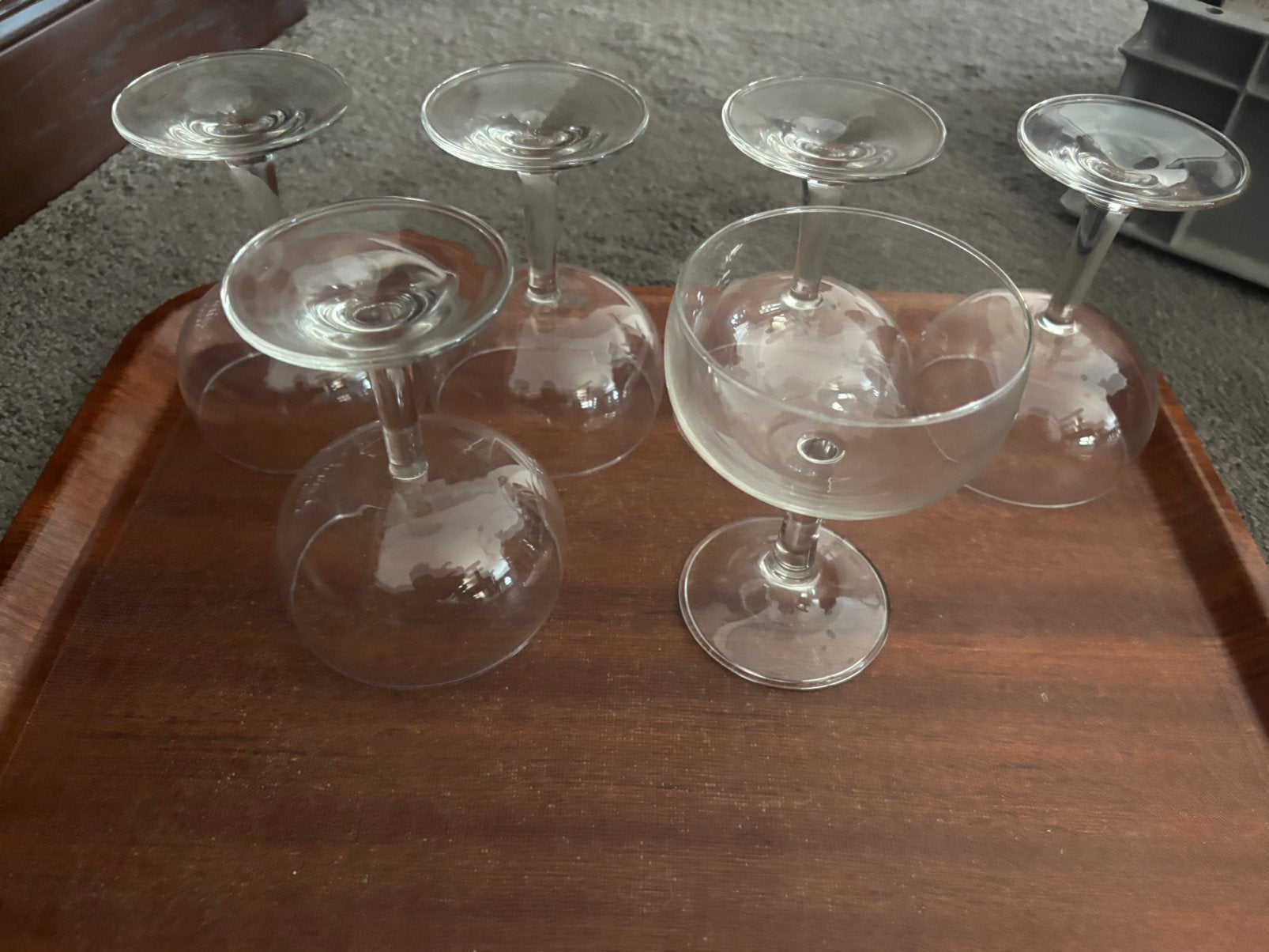 6 cocktail glazen voor 2,50, Verzamelen, Glas en Borrelglaasjes, Ophalen of Verzenden, Zo goed als nieuw, Overige typen