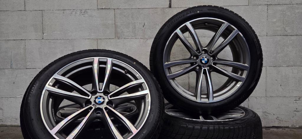 19" BMW G11 G12 G60 G61 i5 5-serie org velgen winterbanden, 19 inch, Banden en Velgen, V, Personenwagen