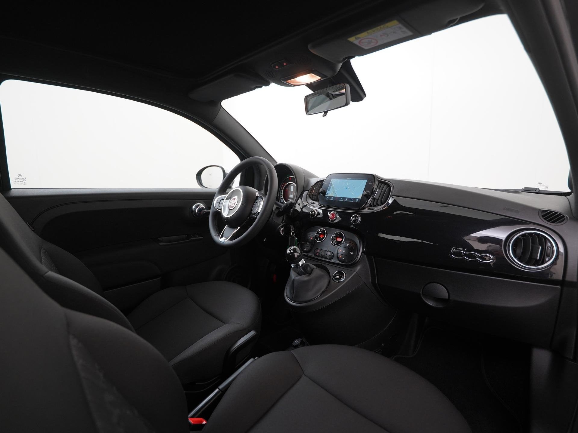 Fiat 500C 1.0 Hybrid | Navigatie | Digital Cockpit | Parkeer, Voorwielaandrijving, 12 maanden, Stof, Gebruikt